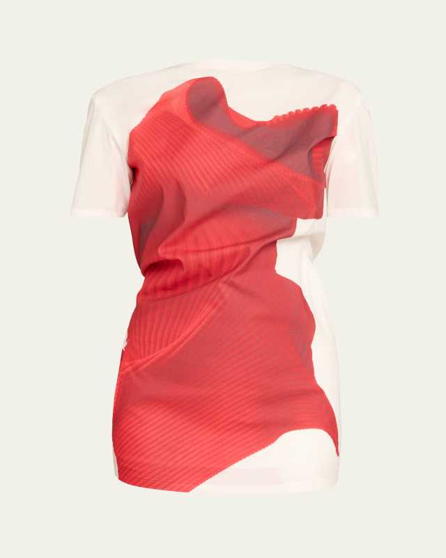 Knit (As Represented) Short-Sleeve Top